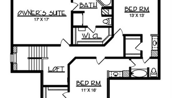 Upper Floor Plan